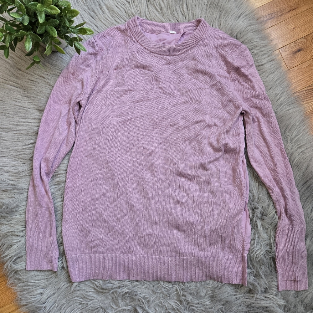 Lululemon Lemon Open Back Long Sleeve Top